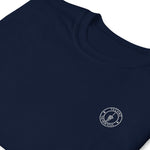 axiom logo t shirt blue