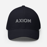 Axiom Text 3d Puff Closed Back Hat