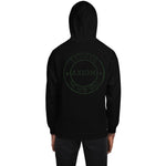 Axiom Logo Matrix Back Print Unisex Hoodie