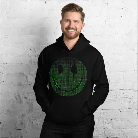 Trippi Matrix Smiley Unisex Hoodie