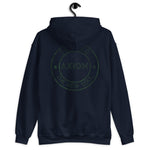 Axiom Logo Matrix Back Print Unisex Hoodie